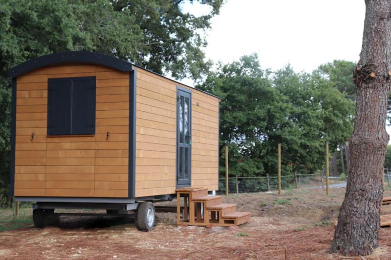 Roulottes Cocooning Au Coeur Des Landes Hotel Mees Ngoại thất bức ảnh