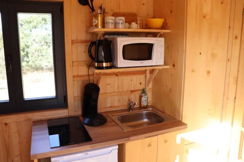 Roulottes Cocooning Au Coeur Des Landes Hotel Mees Ngoại thất bức ảnh