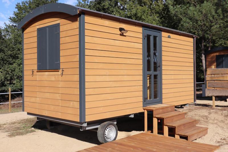 Roulottes Cocooning Au Coeur Des Landes Hotel Mees Ngoại thất bức ảnh